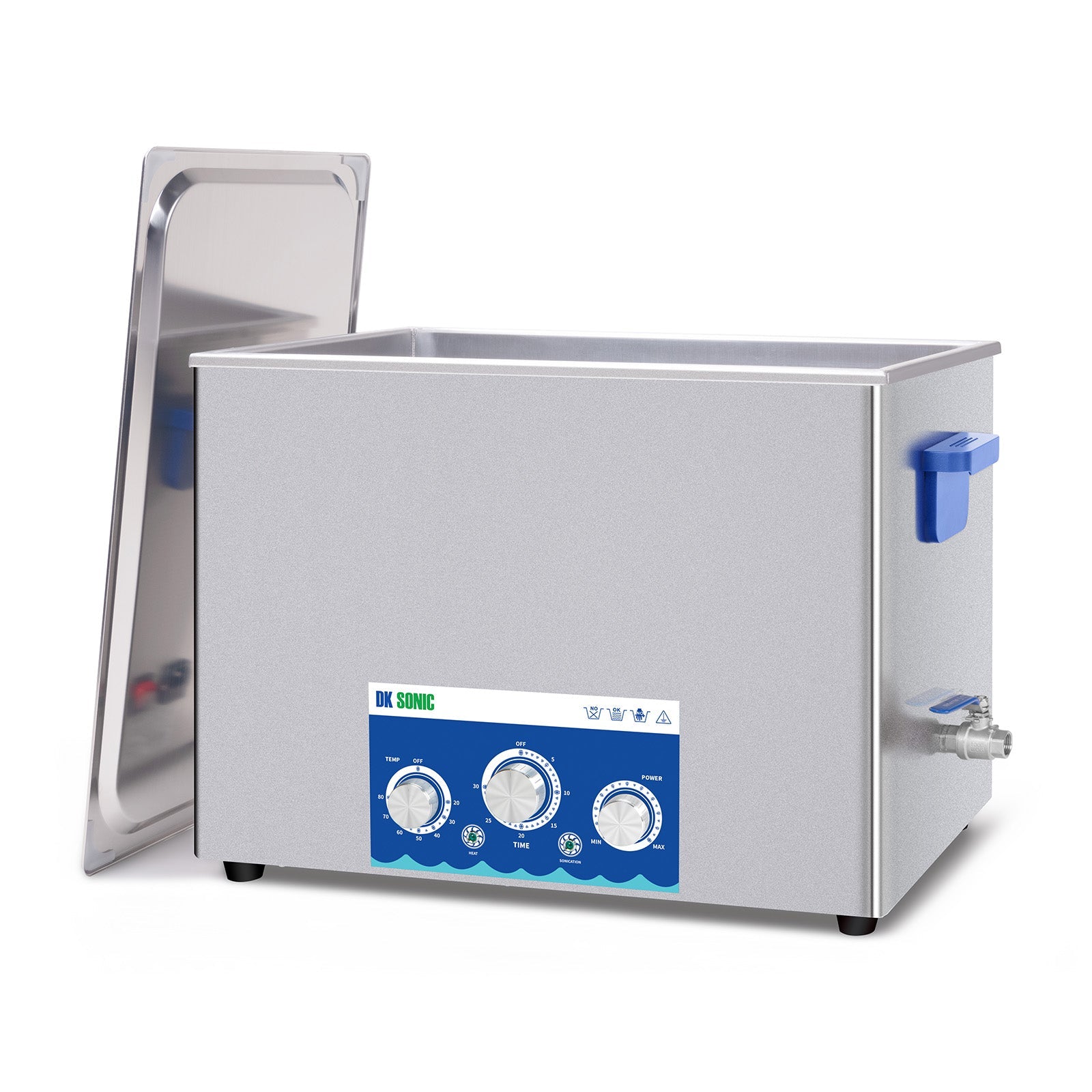 DK SONIC Ultrasonic Cleaner 37L, 720W Heavy-Duty Sonic Cleaner with Sm