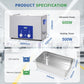 DK SONIC 30L Ultrasonic Cleaner, Encoded Sonic Carburetor Cleaner