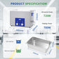 DK SONIC 37L Ultrasonic Cleaner, Encoded Sonic Carburetor Cleaner