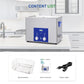 DK SONIC 37L Ultrasonic Cleaner, Encoded Sonic Carburetor Cleaner