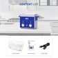DK SONIC 3L Ultrasonic Cleaner, Encoded Sonic Jewelry Cleaner