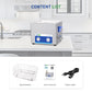 DK SONIC Ultrasonic Cleaner,15L 360W Sonic Cleaner with Heater&Mechanical Timer,Ultrasonic Carburetor Cleaner for Cleaning Gun,Engine,Carburetors,Chains(Include Basket)