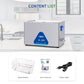 DK SONIC Ultrasonic Cleaner 30L,600W Industrial Ultrasonic Parts Cleaner with Heater&Timer, Digital Control&Basket, Multiple Functions for Motorcycle Engines,Carburetors, Chains