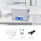 DK SONIC Ultrasonic Cleaner,37L 720W Sonic Cleaner with Heater&Mechanical Timer,Ultrasonic Carburetor Cleaner for Cleaning Gun,Engine,Carburetors,Chains(Include Basket)