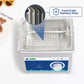 DK SONIC Ultrasonic Cleaner,1.5L 60W Stainless Steel Ultrasonic Jewelry Cleaner with Cleaning Basket,Mechanical Timer,Sonic Cleaner for Cleaning Jewelry,Eyeglasses,Coins