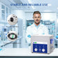DK SONIC Ultrasonic Cleaner 10L 240W, Ultrasonic Carburetors Cleaner with Power Adjustable Encoded Control and Five Modes for Parts,Circuit Board,Engines Cleaning