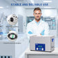 DK SONIC Ultrasonic Cleaner 30L 600W, Ultrasonic Carburetors Cleaner with Intelligent Mechanical Timer, Heater &Power Adjustable Function for Carburettors, Motorbike Engines, Chains
