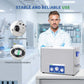 DK SONIC Industrial Ultrasonic Cleaner 37L 720W, Ultrasonic Carburetors Cleaner with Power Adjustable Function, Timer and Heater for Parts,Circuit Board,Chains Cleaning(Include Basket)