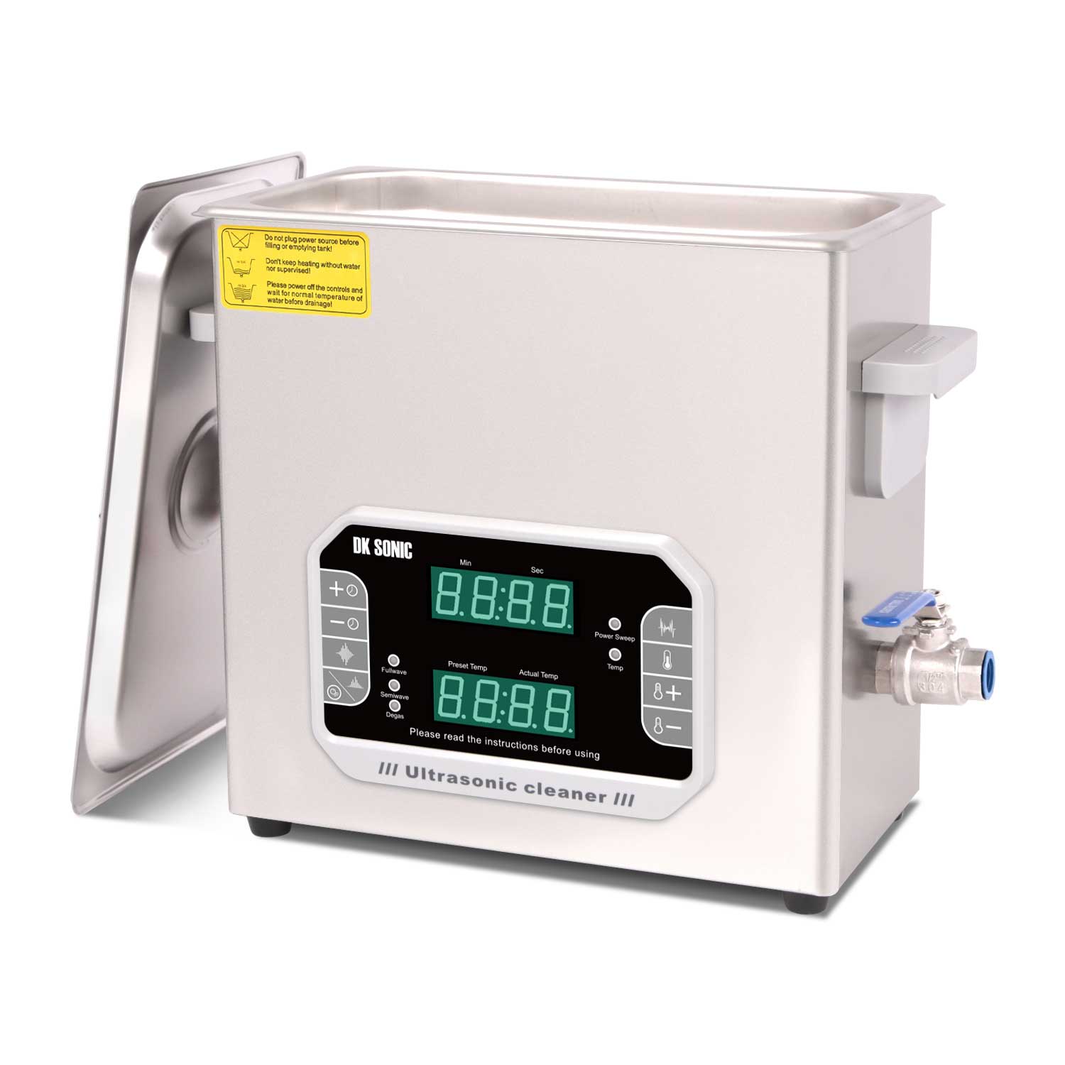 6.5L Touch Control Ultrasonic Cleaner - DK SONIC